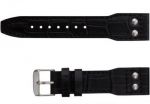 IWC Big Pilot Black Leather strap 24mm w/ pin buckle - Buy Replica